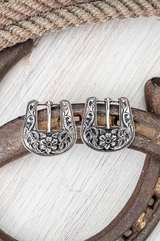 Heartland Bloom Buckle Earring