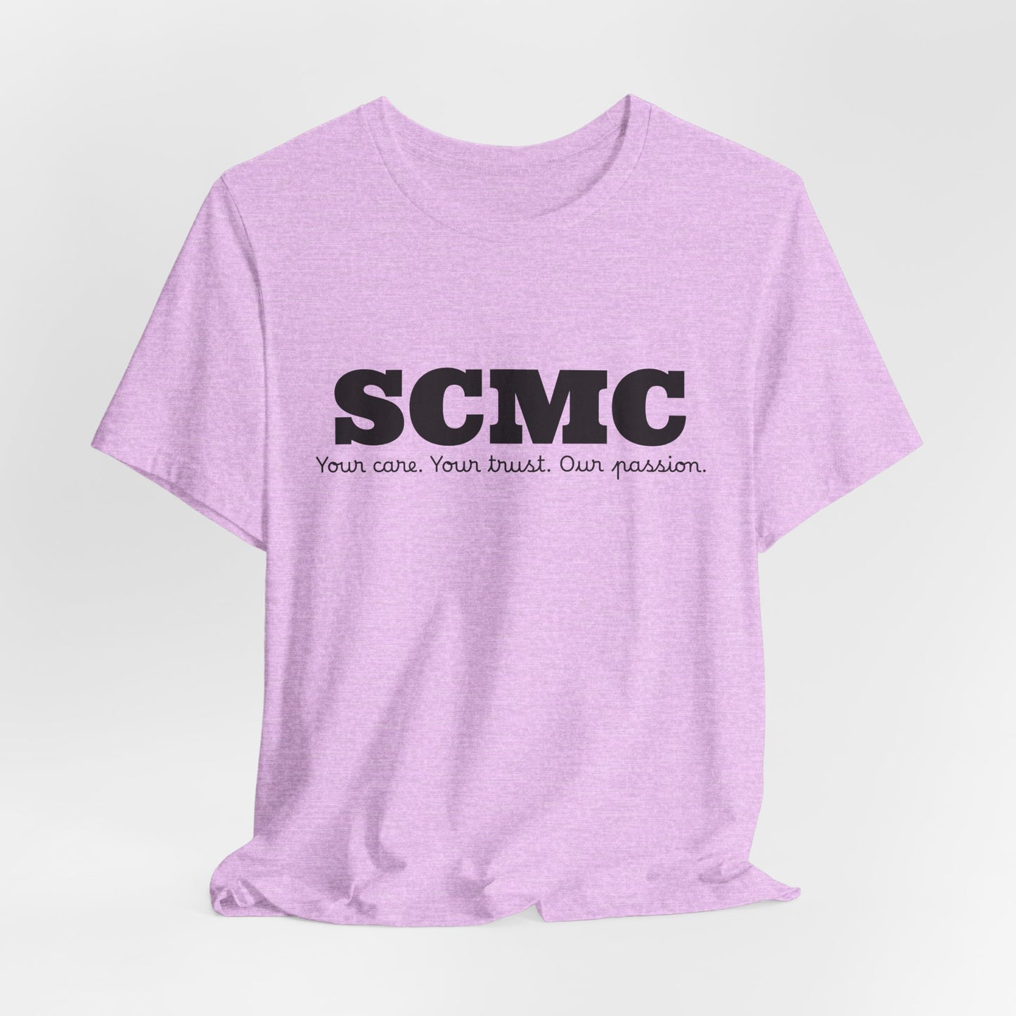 SCMC Logo Tee — 'SCMC' Minimal Graphic Short Sleeve T-Shirt