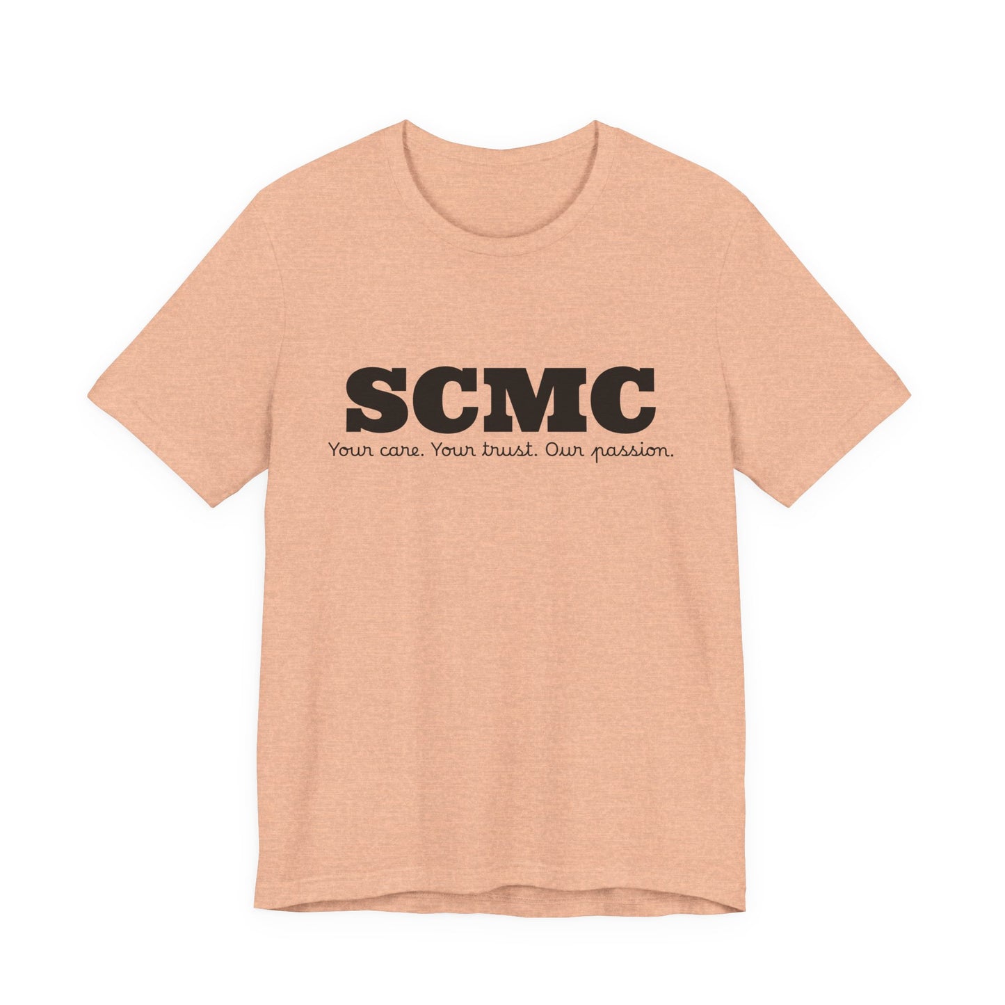 SCMC Logo Tee — 'SCMC' Minimal Graphic Short Sleeve T-Shirt