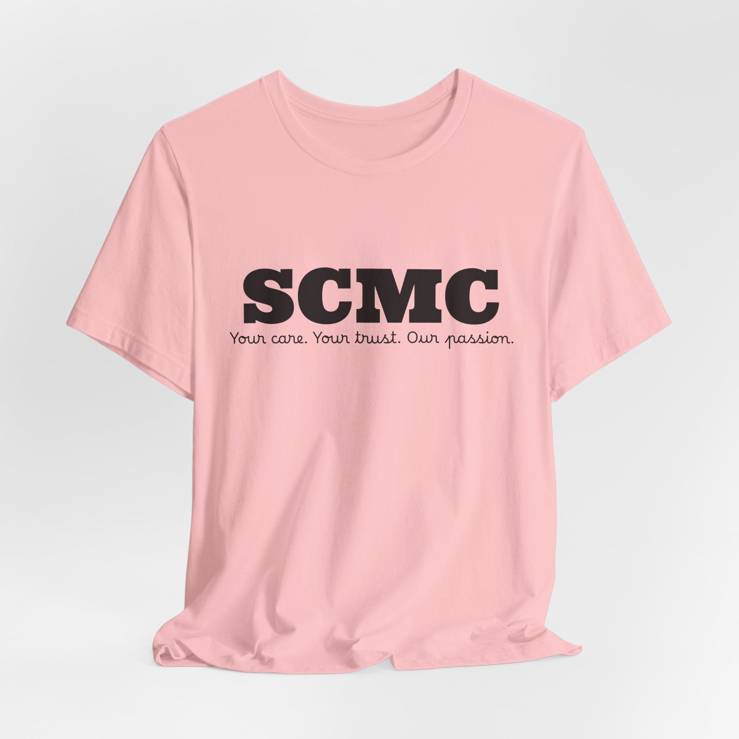 SCMC Logo Tee — 'SCMC' Minimal Graphic Short Sleeve T-Shirt