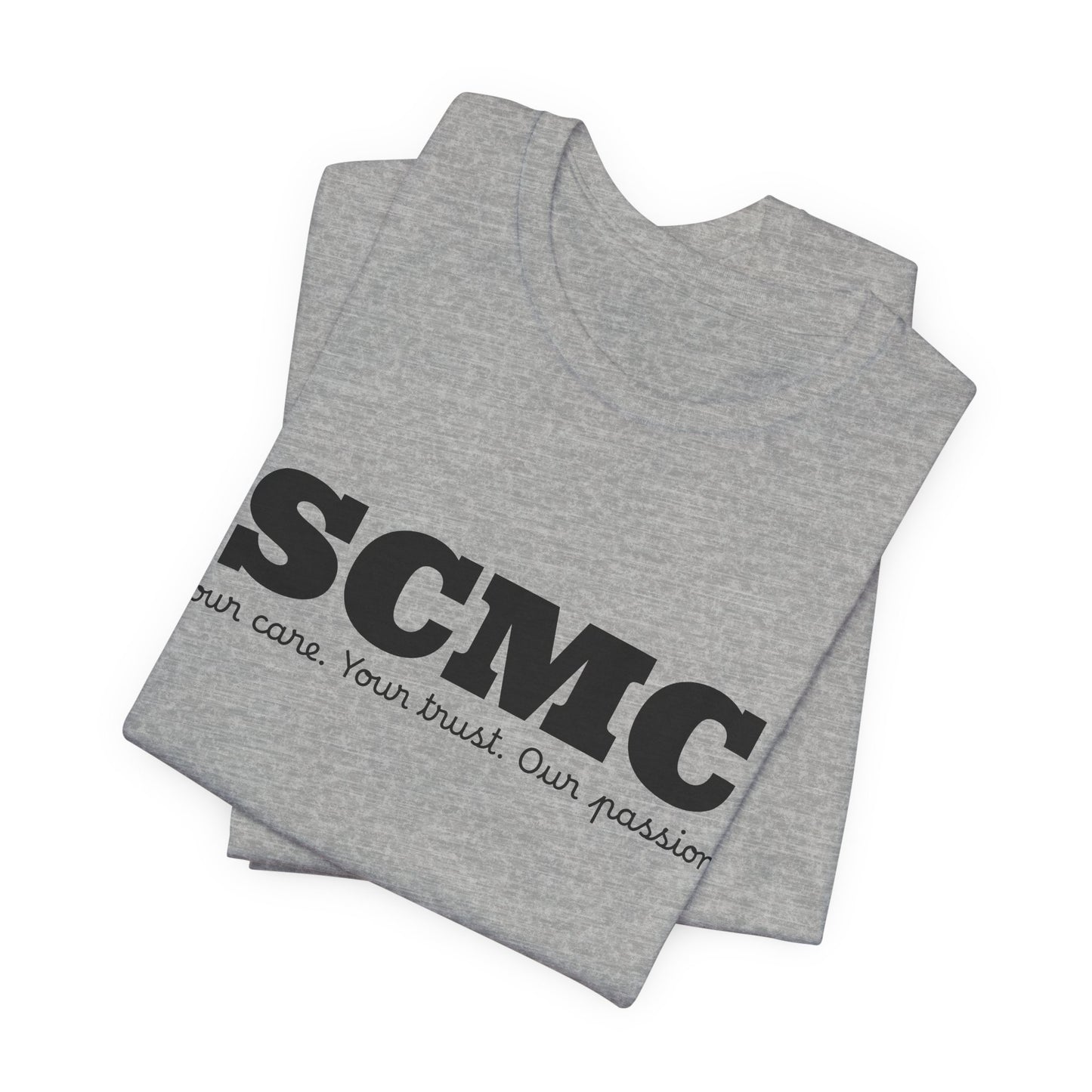 SCMC Logo Tee — 'SCMC' Minimal Graphic Short Sleeve T-Shirt