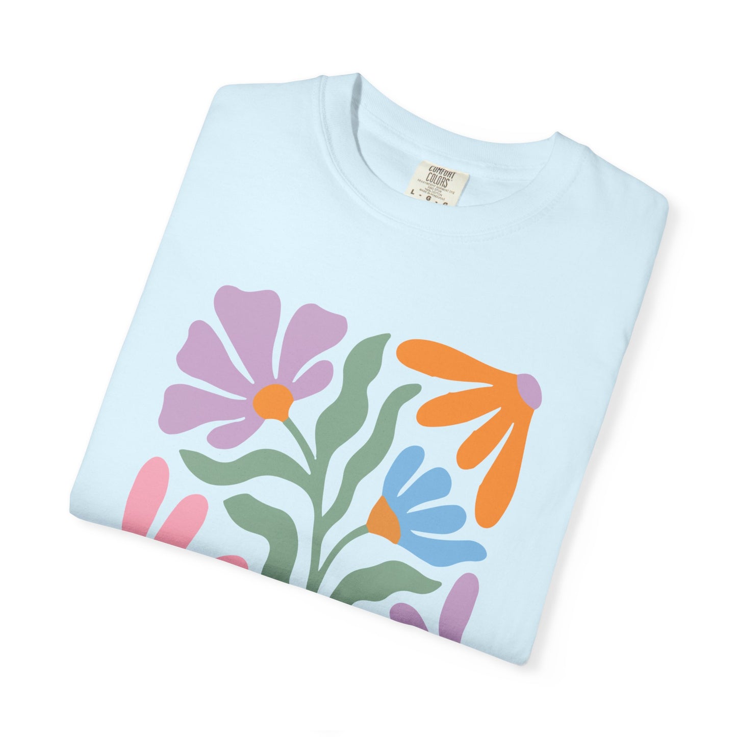 Handpicked by God Floral T-Shirt — Colorful Faith Graphic Tee