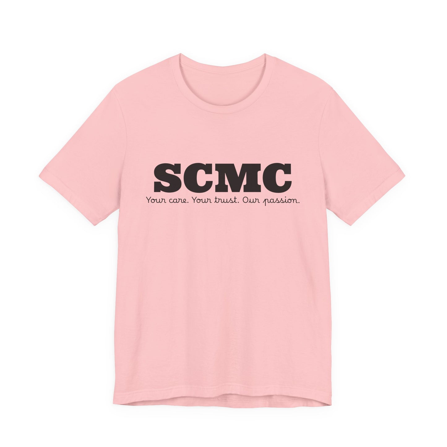 SCMC Logo Tee — 'SCMC' Minimal Graphic Short Sleeve T-Shirt