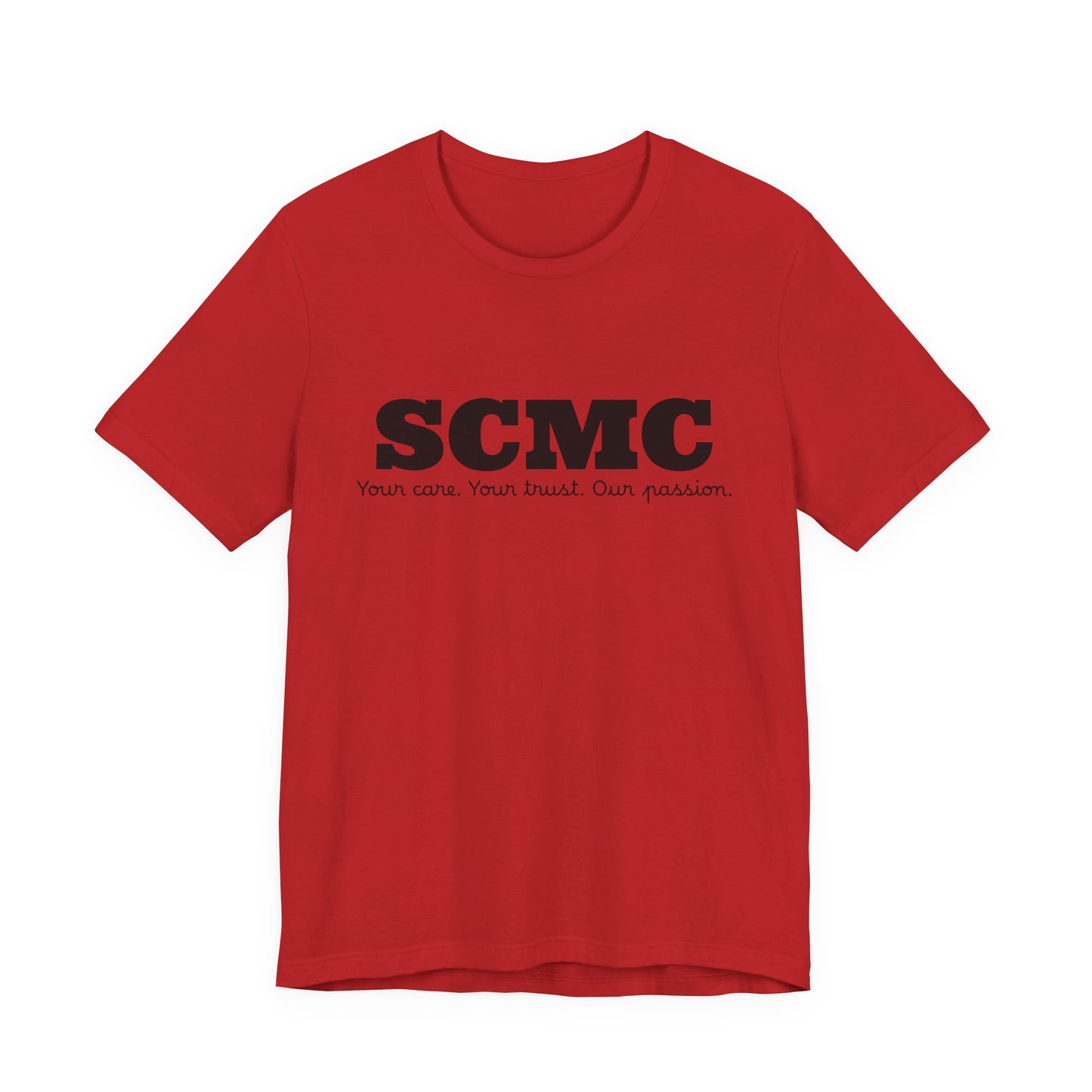 SCMC Logo Tee — 'SCMC' Minimal Graphic Short Sleeve T-Shirt