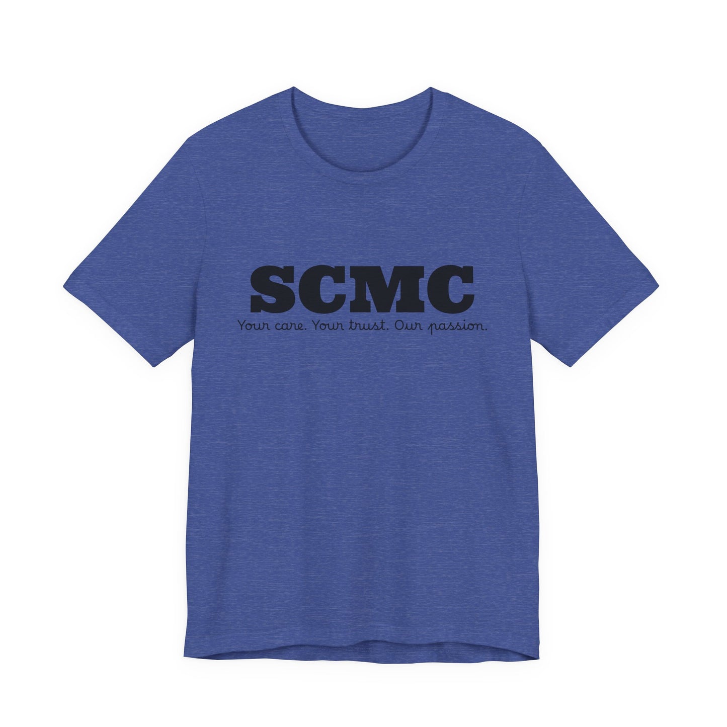 SCMC Logo Tee — 'SCMC' Minimal Graphic Short Sleeve T-Shirt