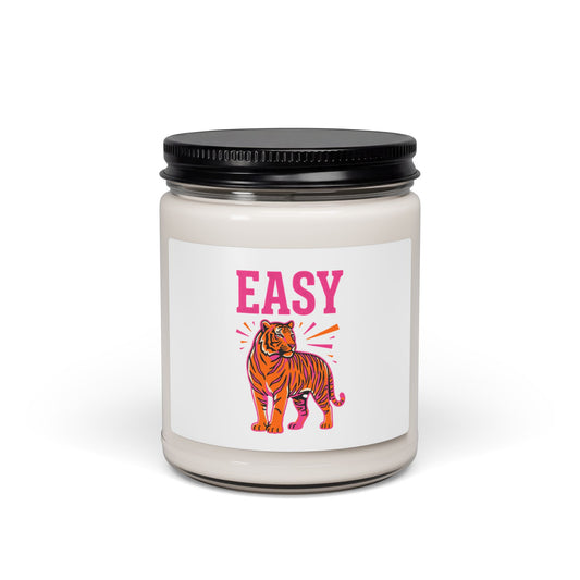 Easy Tiger Retro Tiger Graphic Candle | Soy 9oz