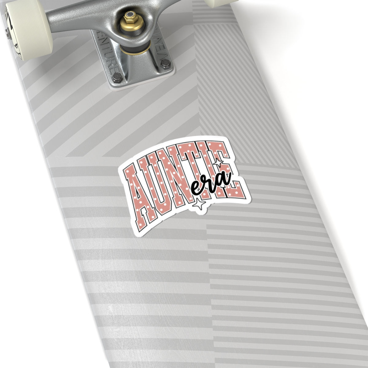 Auntie Era Polka Dot Sticker | Kiss-Cut Retro Preppy Sticker