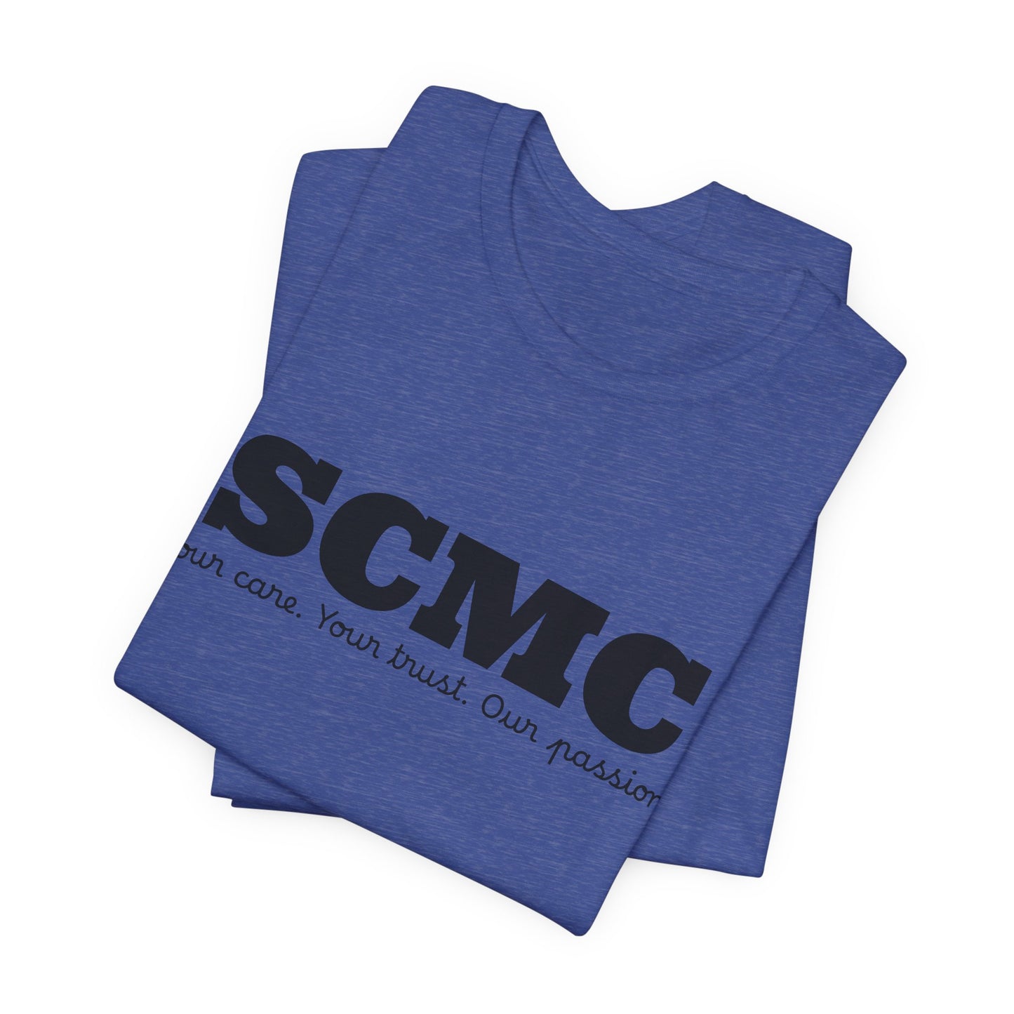 SCMC Logo Tee — 'SCMC' Minimal Graphic Short Sleeve T-Shirt