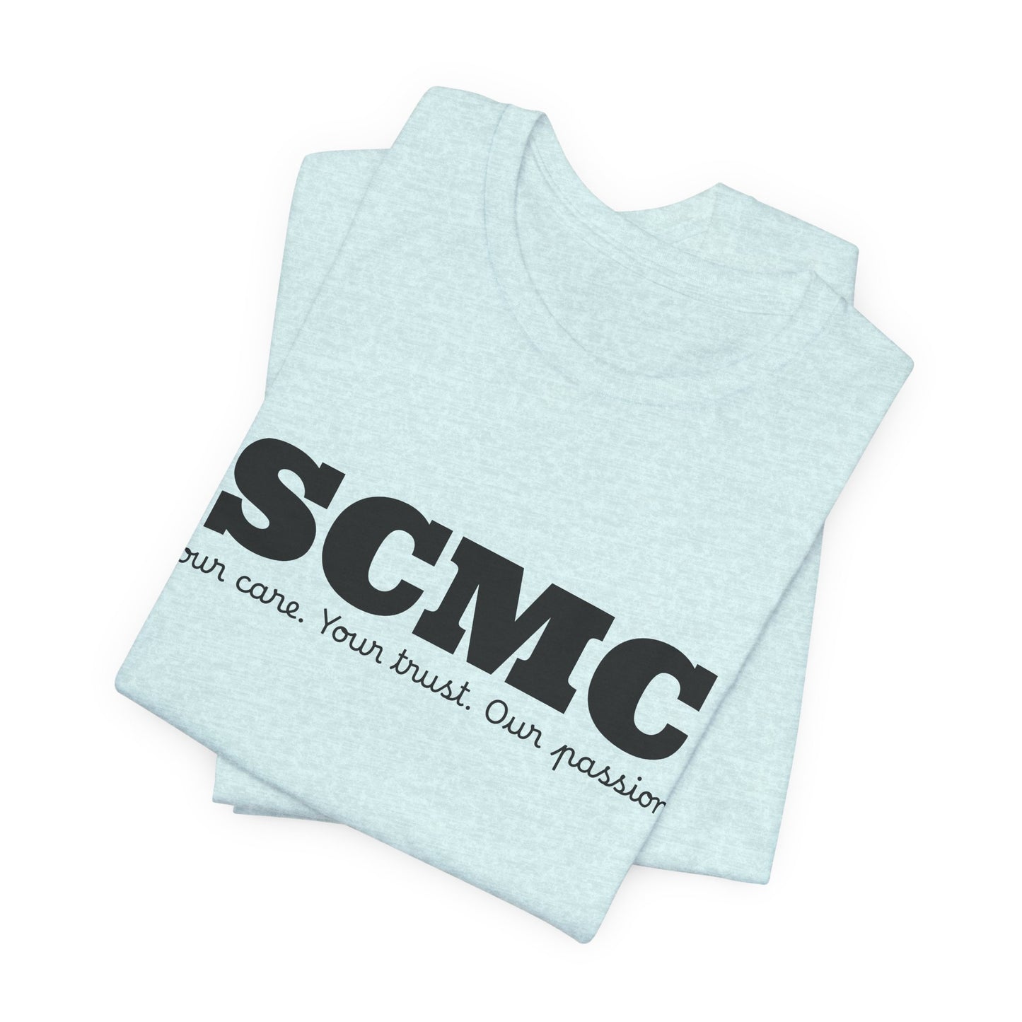 SCMC Logo Tee — 'SCMC' Minimal Graphic Short Sleeve T-Shirt