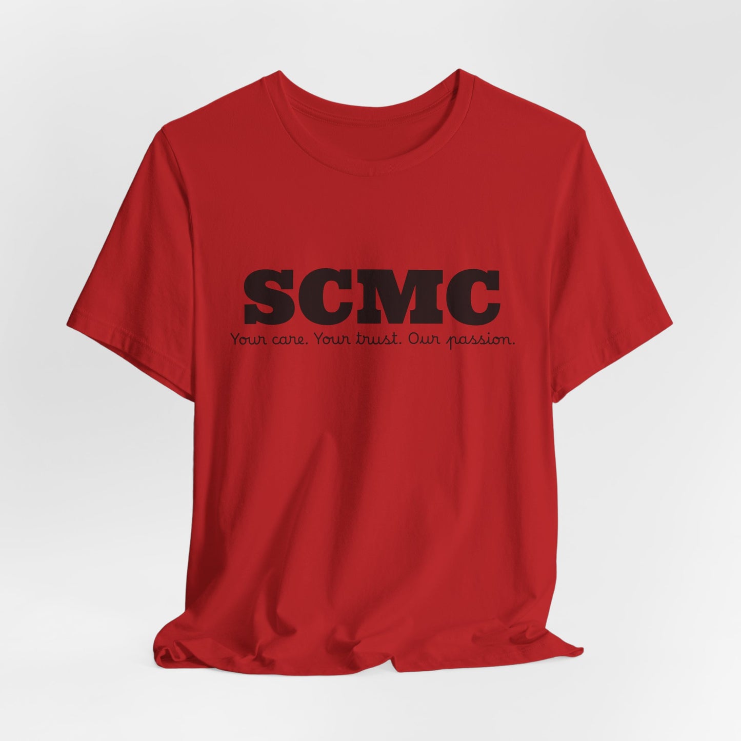 SCMC Logo Tee — 'SCMC' Minimal Graphic Short Sleeve T-Shirt