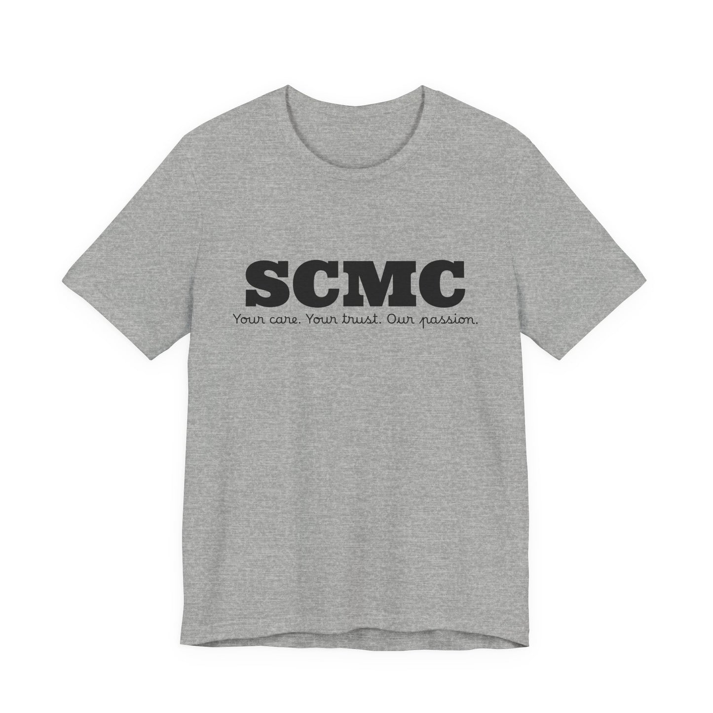 SCMC Logo Tee — 'SCMC' Minimal Graphic Short Sleeve T-Shirt