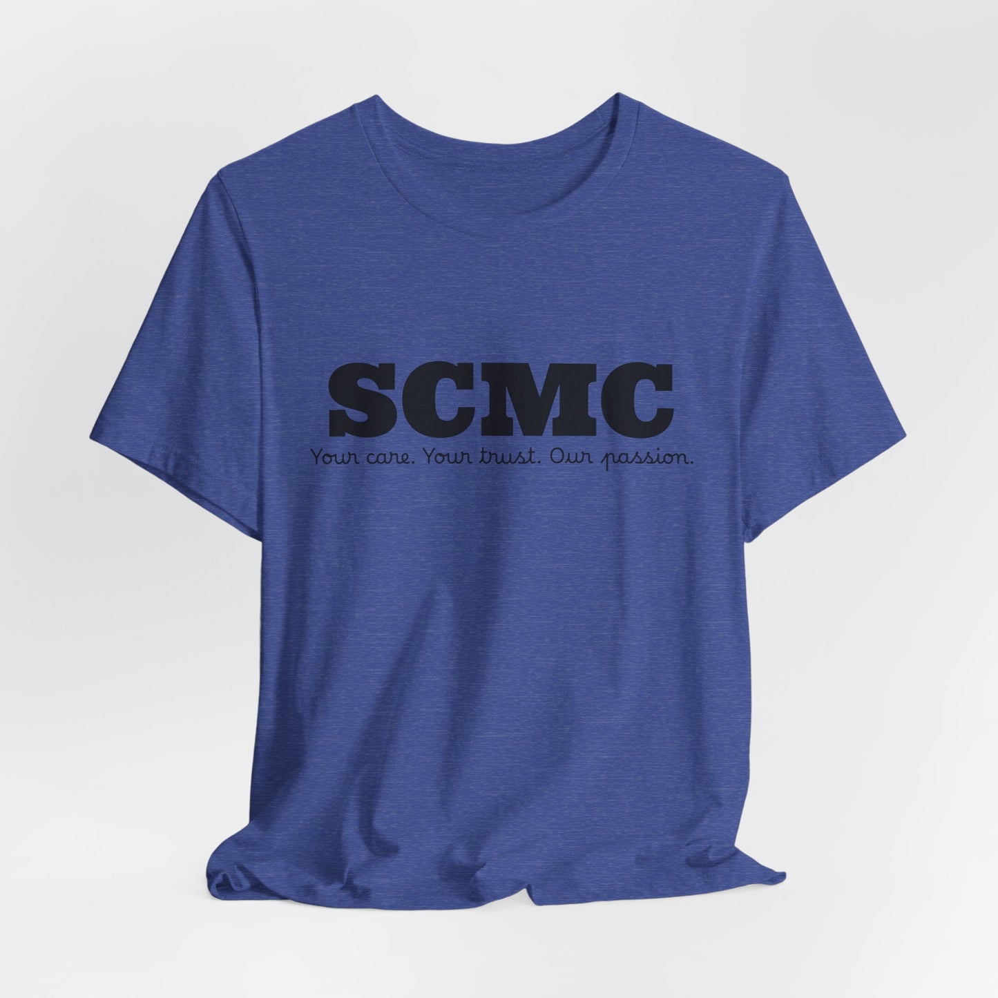 SCMC Logo Tee — 'SCMC' Minimal Graphic Short Sleeve T-Shirt