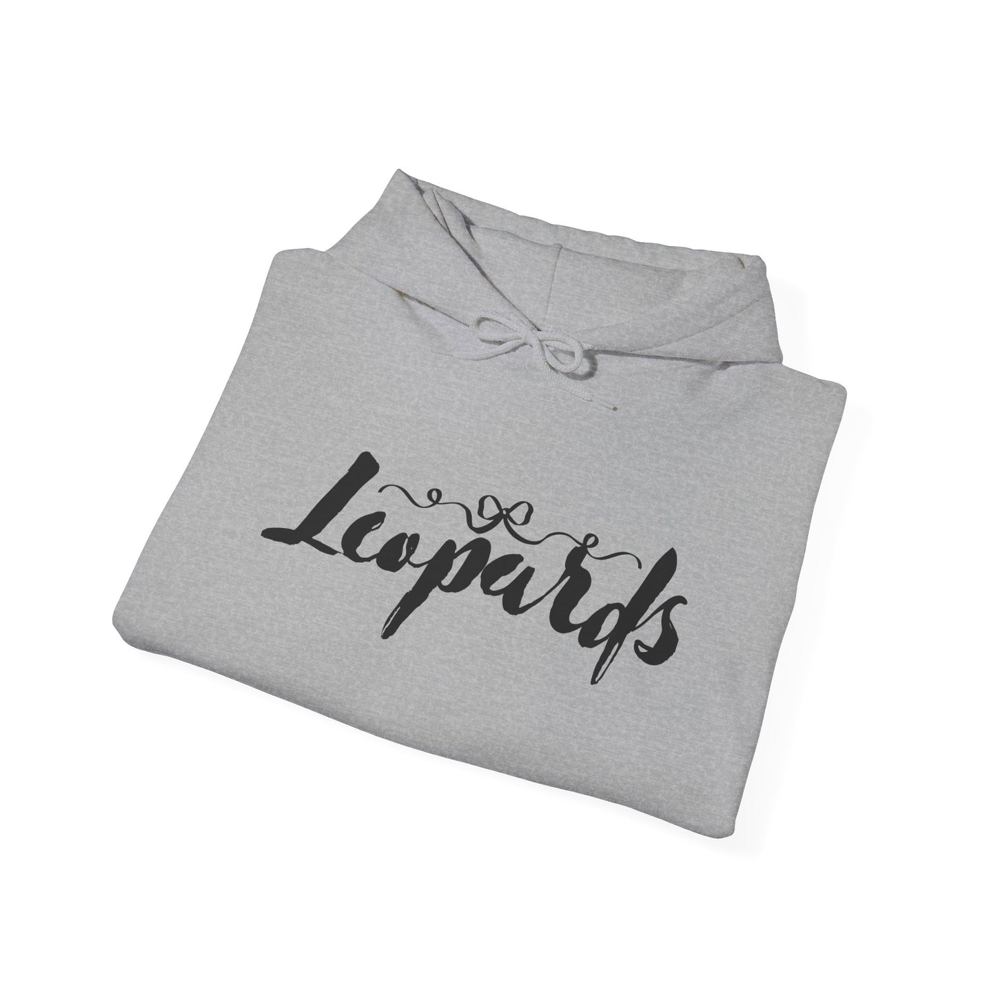 Leopards Graphic Hoodie — Cute Leopard Back Print Pullover