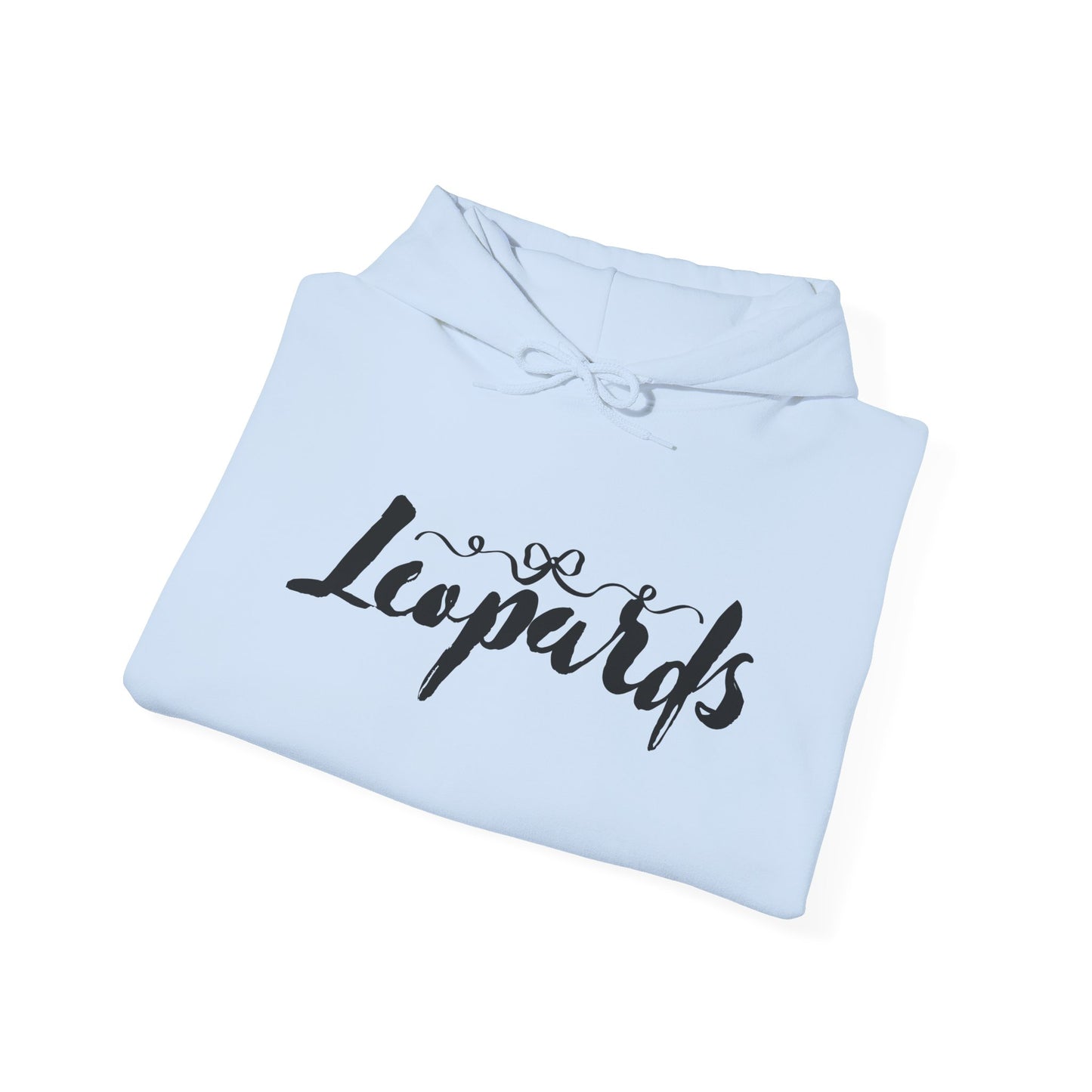 Leopards Graphic Hoodie — Cute Leopard Back Print Pullover