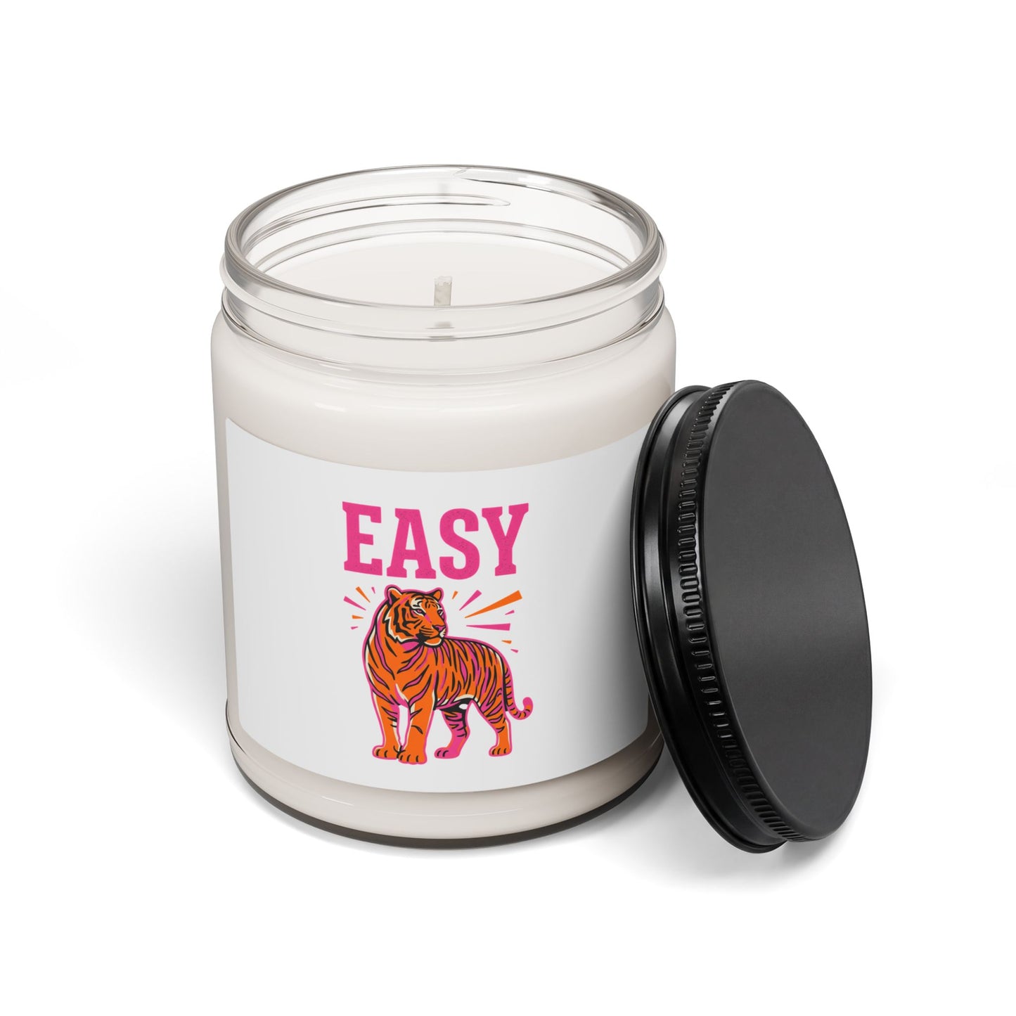 Easy Tiger Retro Tiger Graphic Candle | Soy 9oz