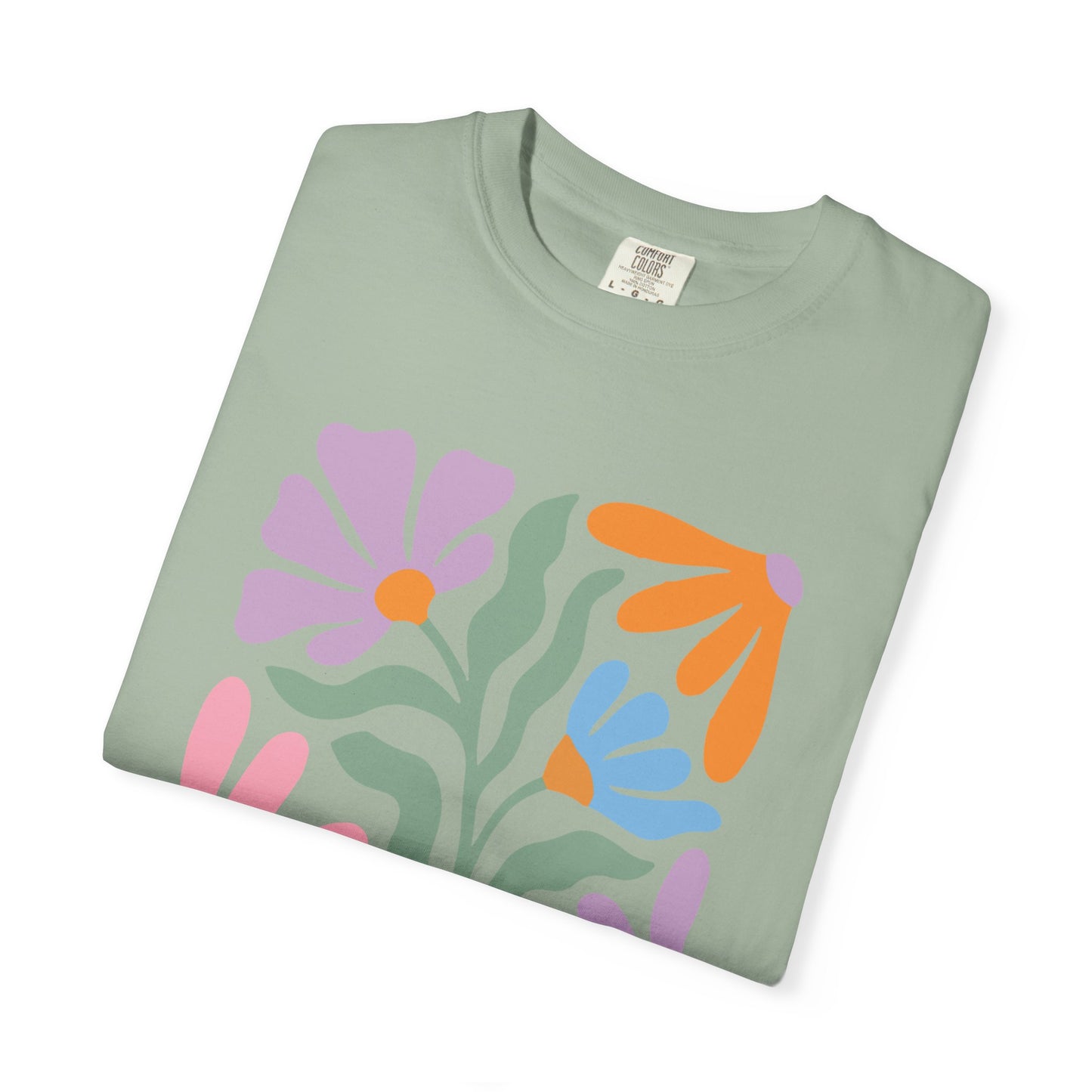 Handpicked by God Floral T-Shirt — Colorful Faith Graphic Tee
