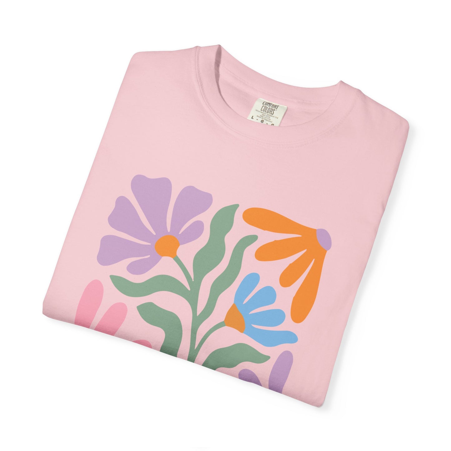 Handpicked by God Floral T-Shirt — Colorful Faith Graphic Tee