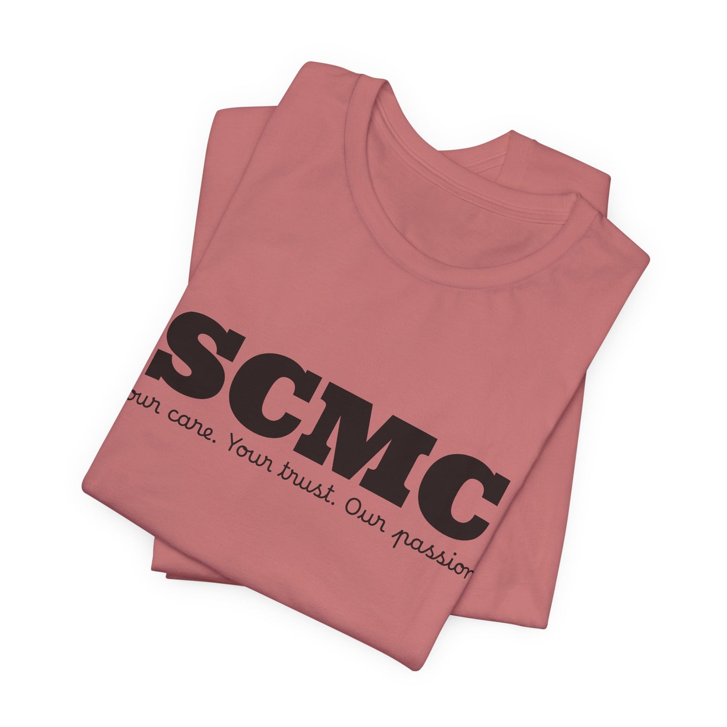 SCMC Logo Tee — 'SCMC' Minimal Graphic Short Sleeve T-Shirt