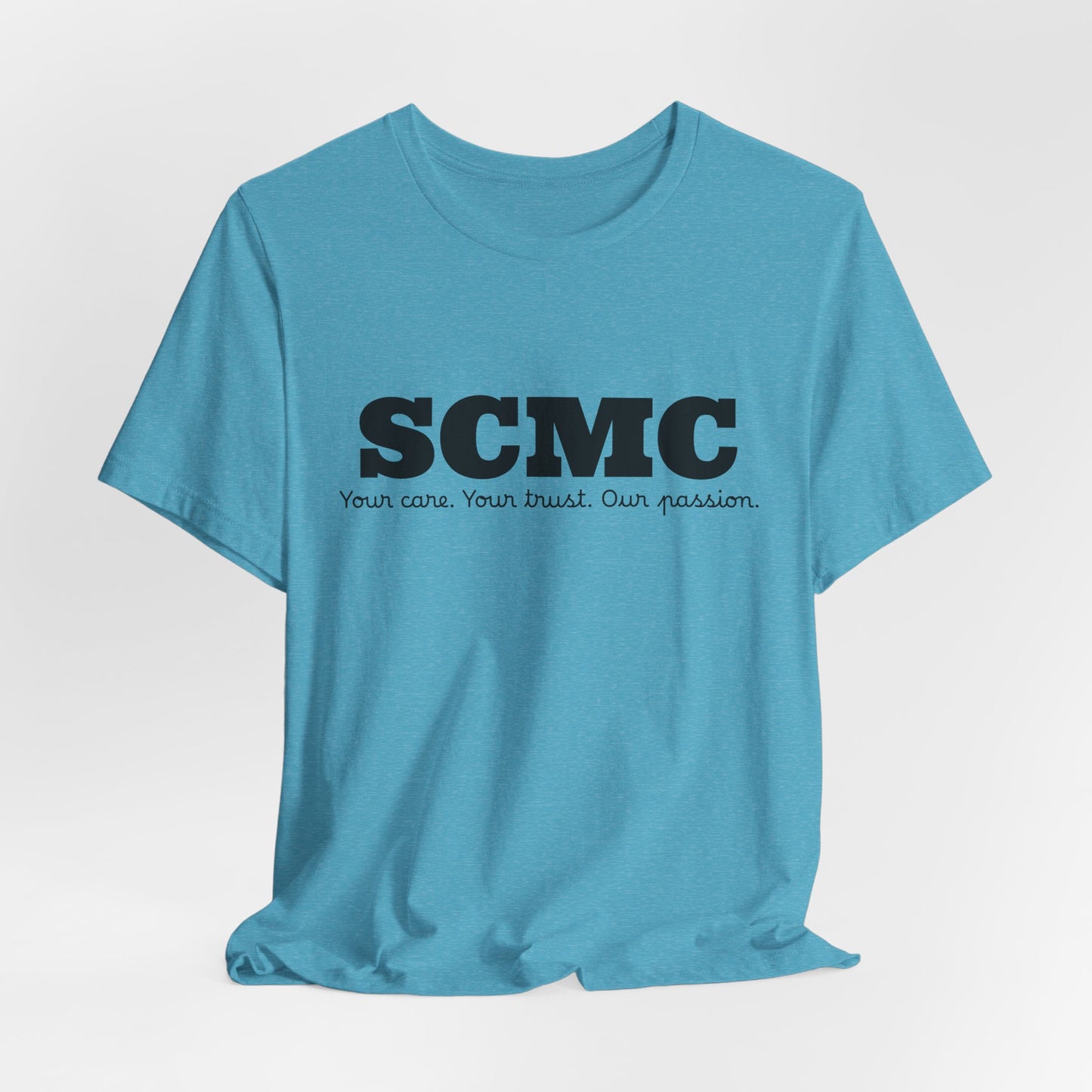 SCMC Logo Tee — 'SCMC' Minimal Graphic Short Sleeve T-Shirt
