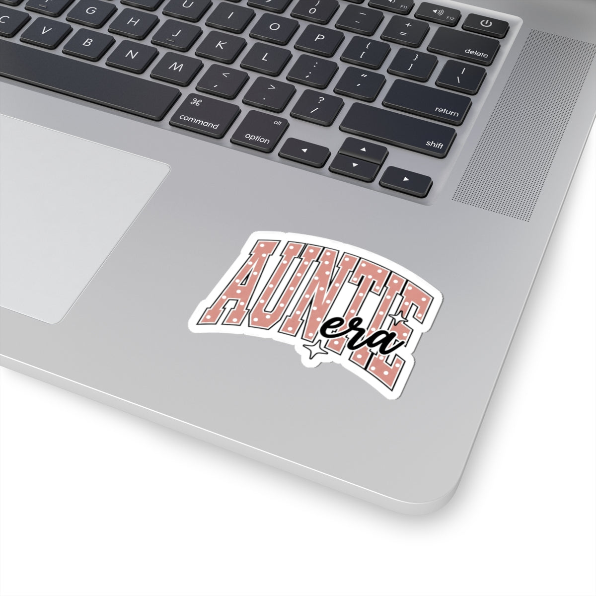 Auntie Era Polka Dot Sticker | Kiss-Cut Retro Preppy Sticker