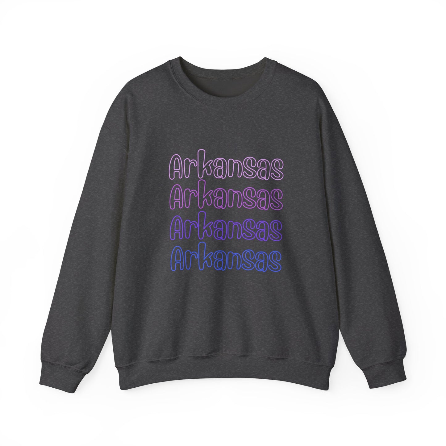 Arkansas Pastel Stack Sweatshirt