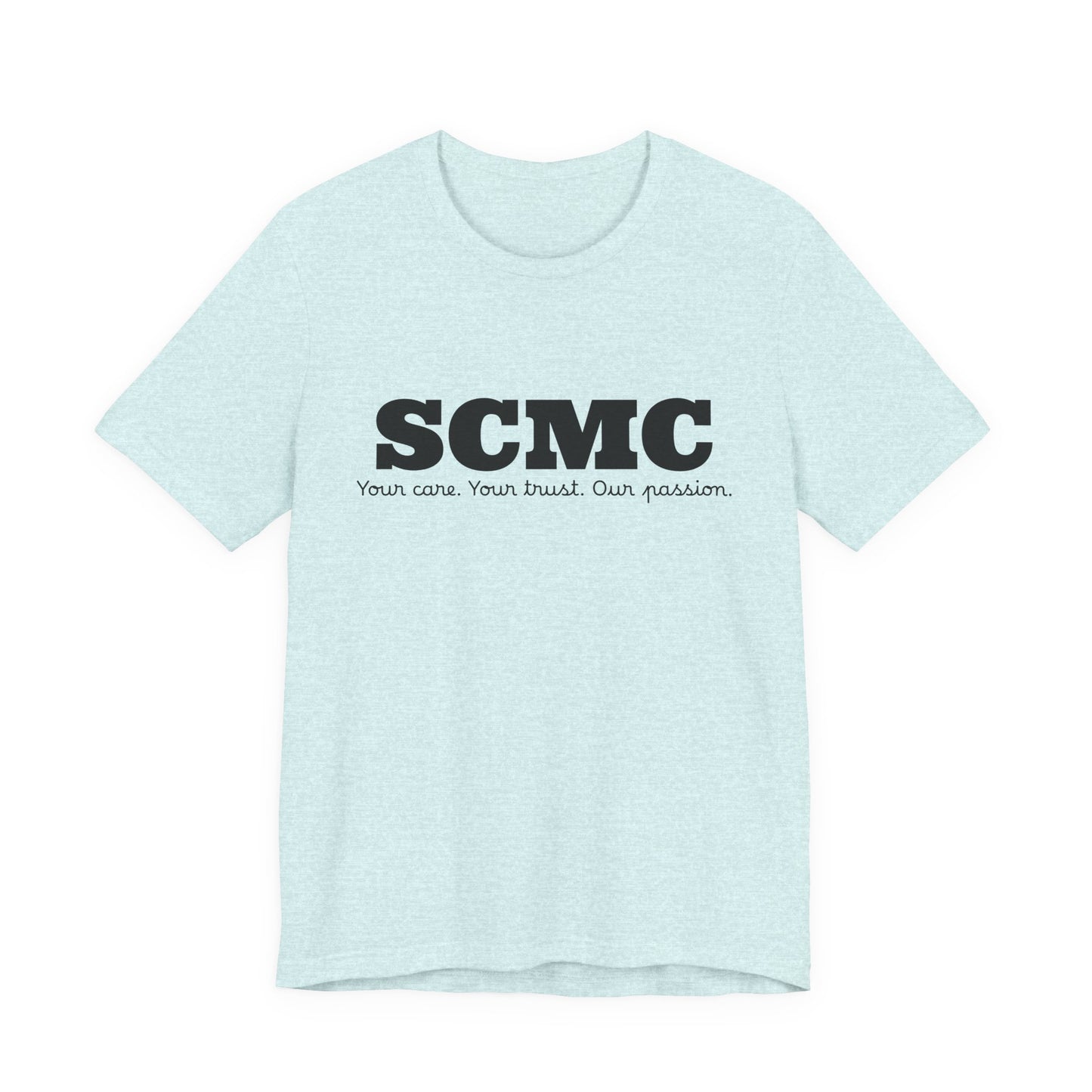 SCMC Logo Tee — 'SCMC' Minimal Graphic Short Sleeve T-Shirt