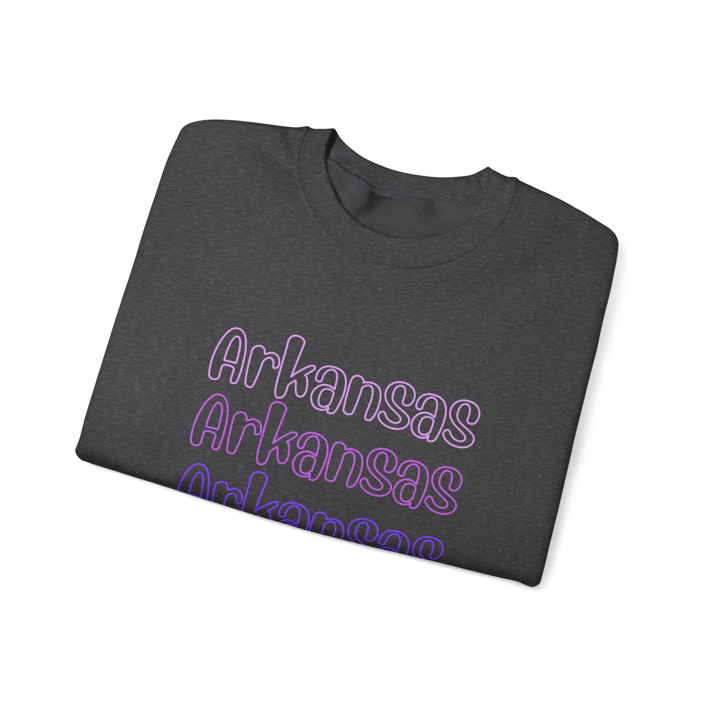Arkansas Pastel Stack Sweatshirt