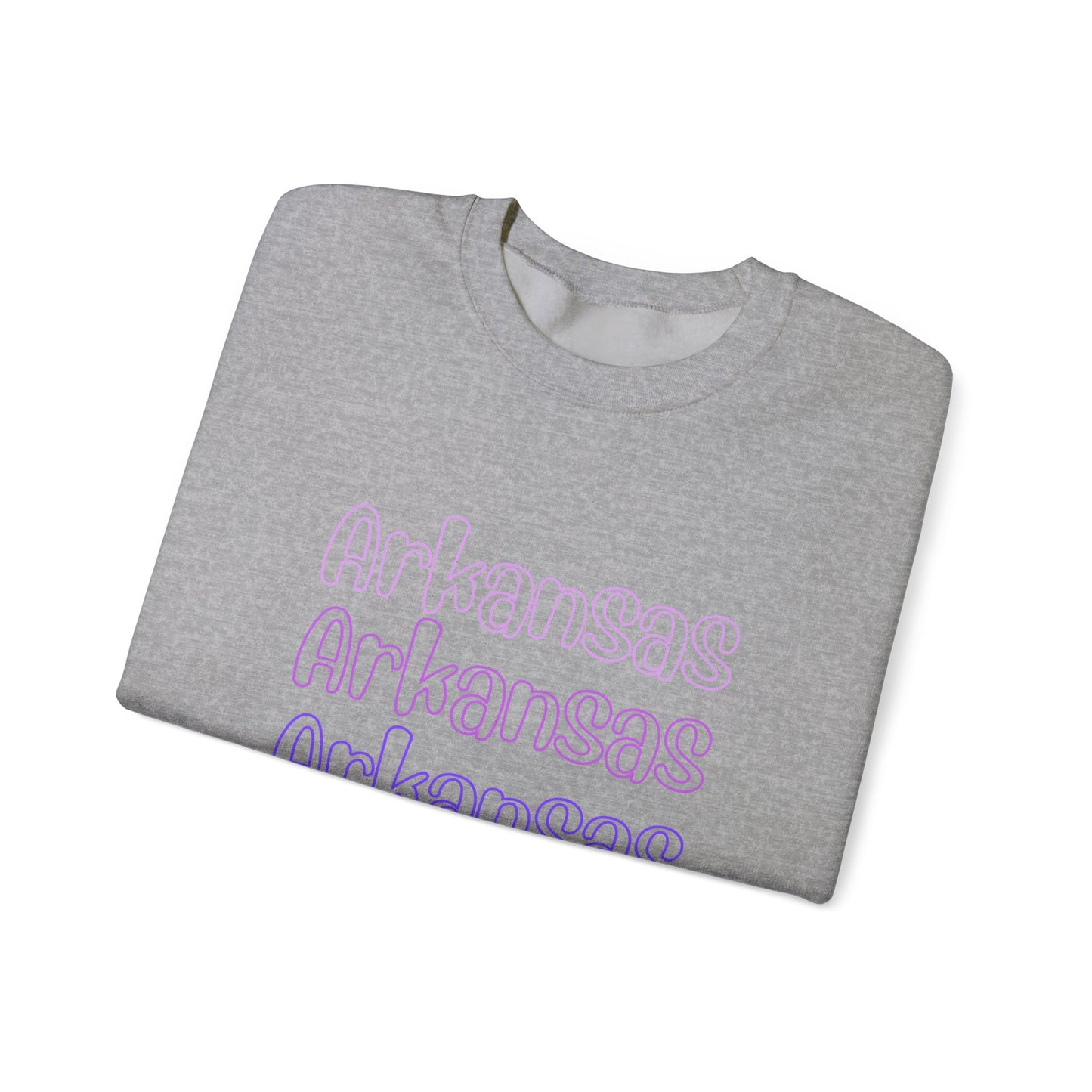 Arkansas Pastel Stack Sweatshirt