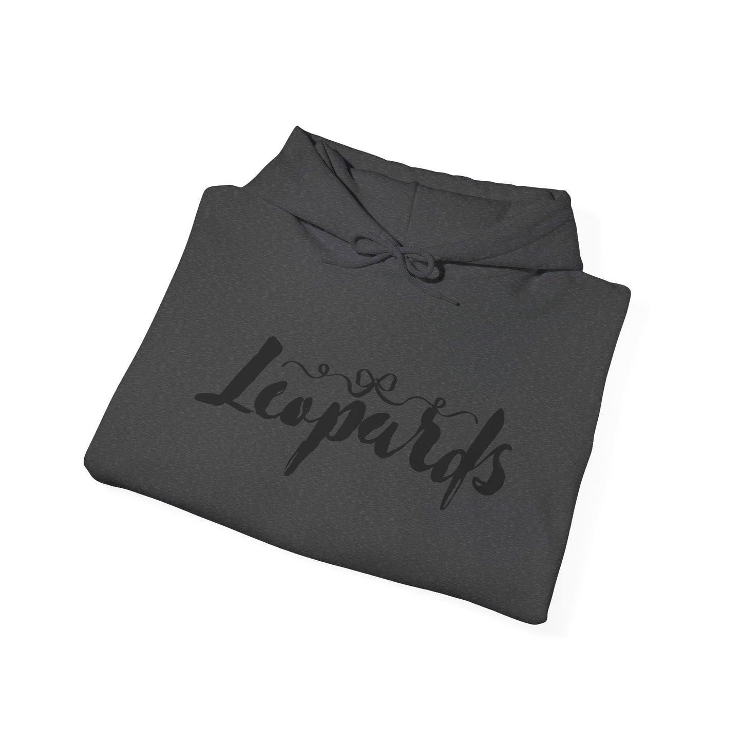 Leopards Graphic Hoodie — Cute Leopard Back Print Pullover