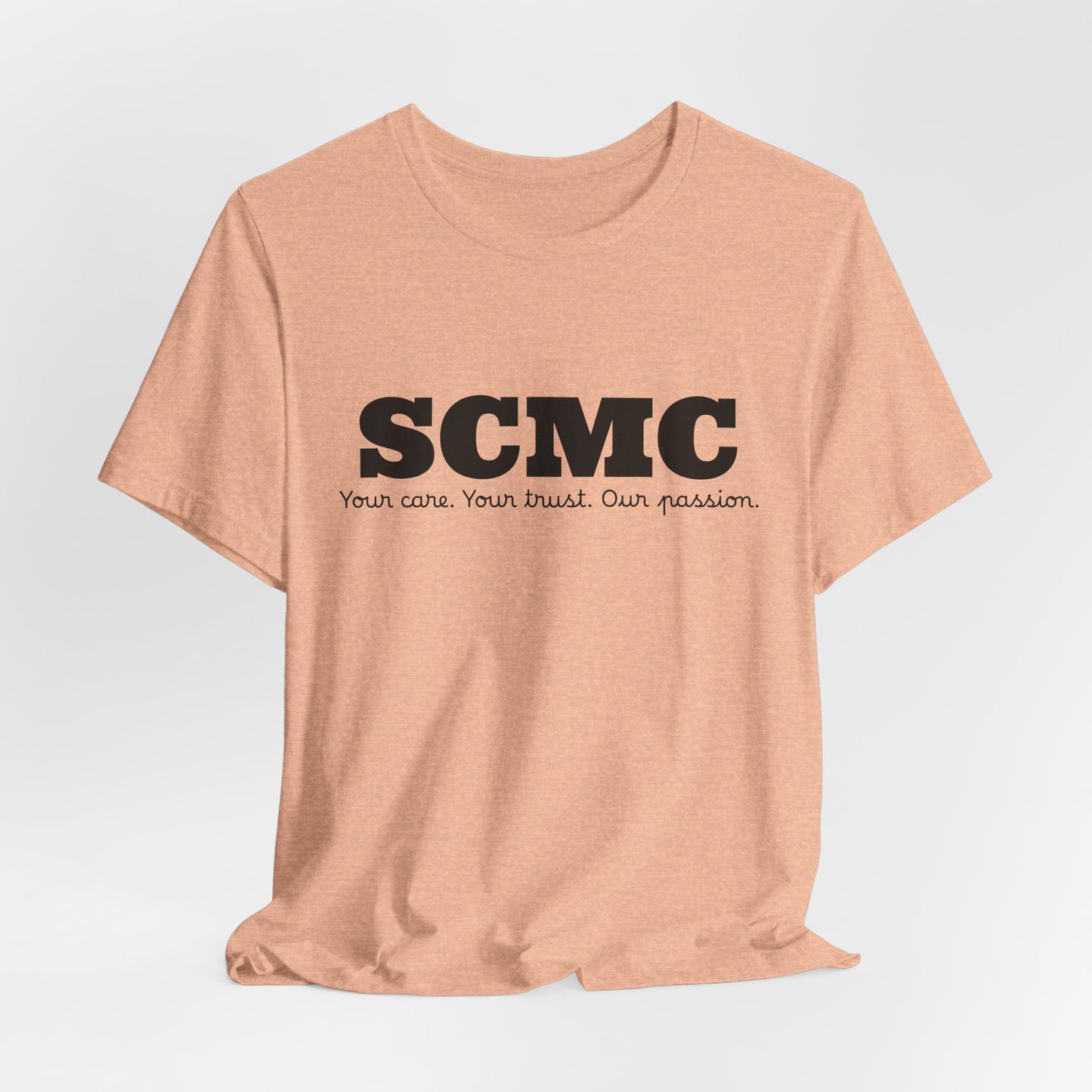 SCMC Logo Tee — 'SCMC' Minimal Graphic Short Sleeve T-Shirt