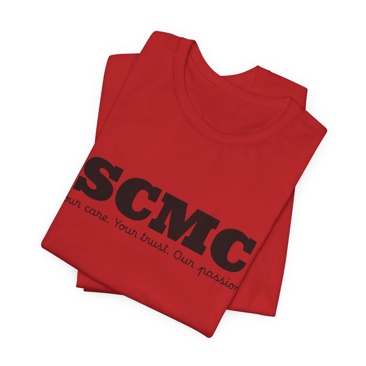 SCMC Logo Tee — 'SCMC' Minimal Graphic Short Sleeve T-Shirt