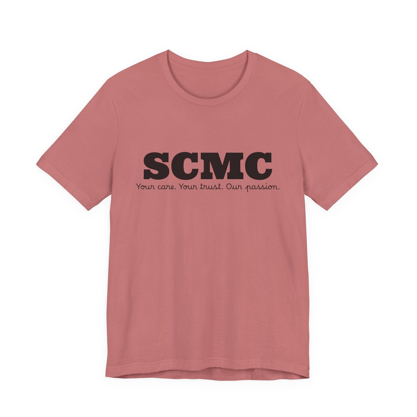 SCMC Logo Tee — 'SCMC' Minimal Graphic Short Sleeve T-Shirt