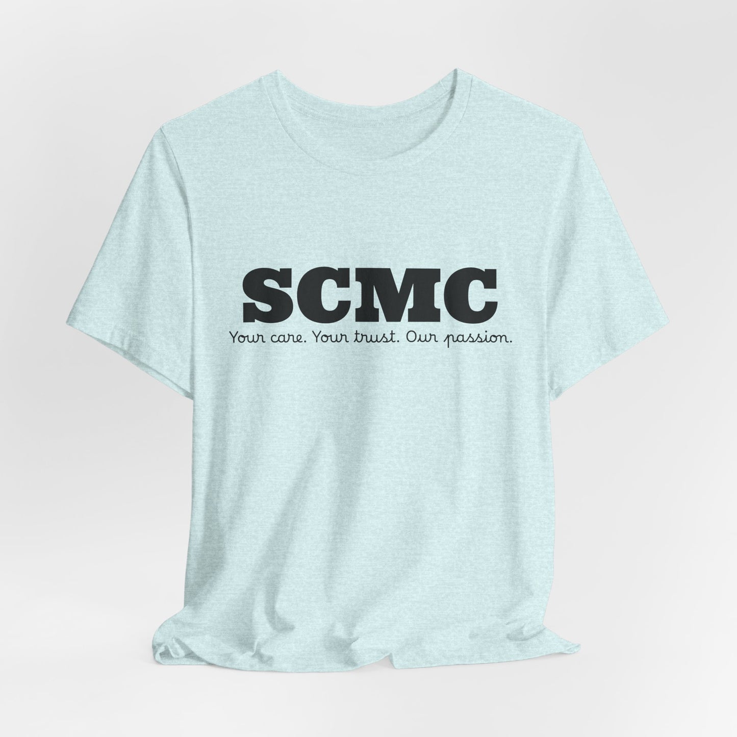 SCMC Logo Tee — 'SCMC' Minimal Graphic Short Sleeve T-Shirt