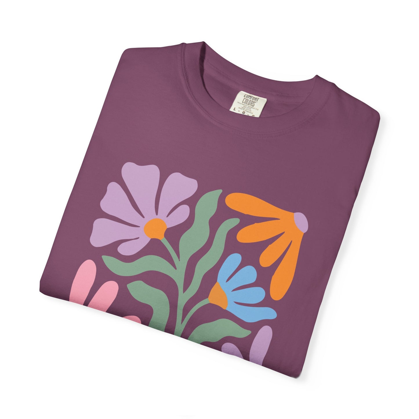 Handpicked by God Floral T-Shirt — Colorful Faith Graphic Tee