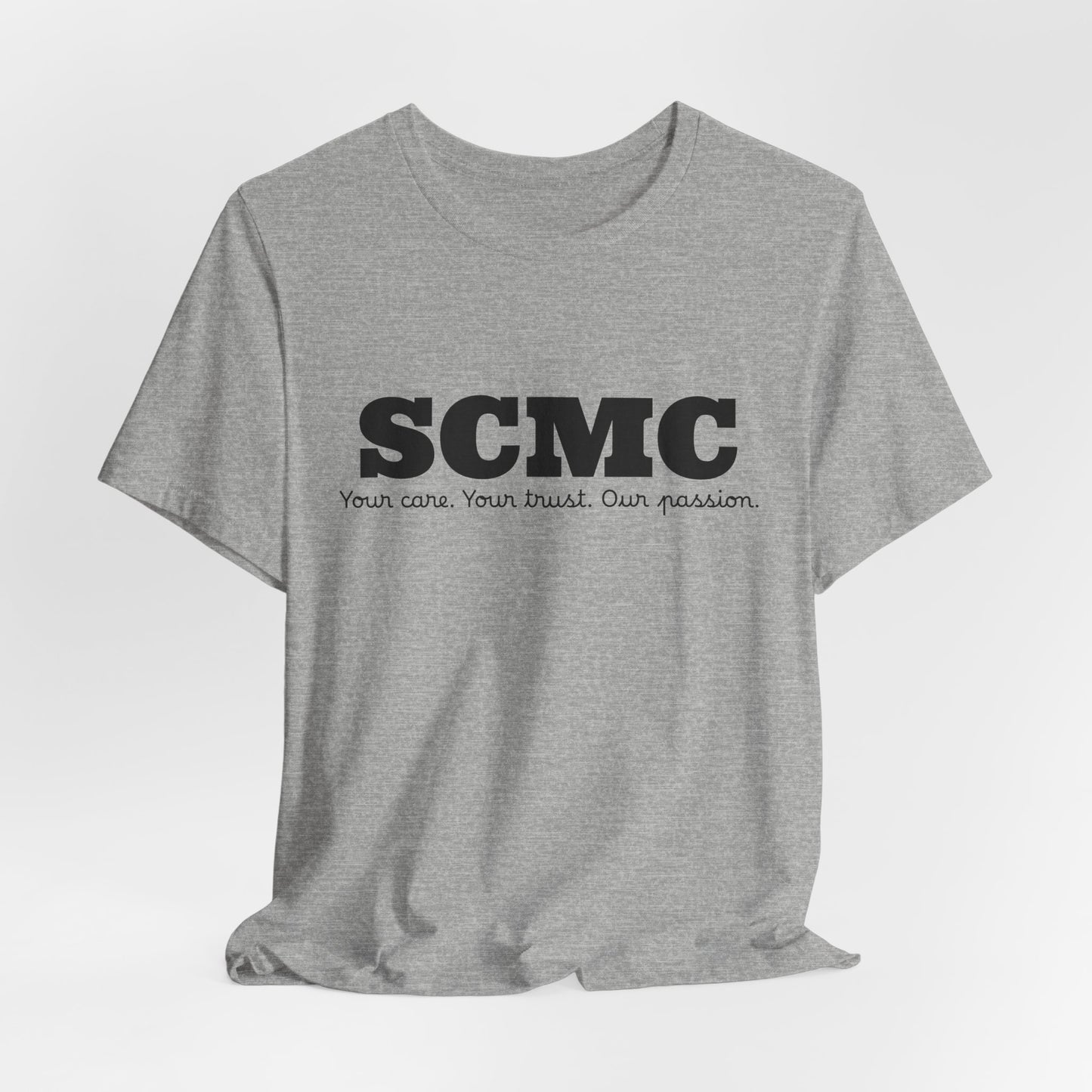SCMC Logo Tee — 'SCMC' Minimal Graphic Short Sleeve T-Shirt